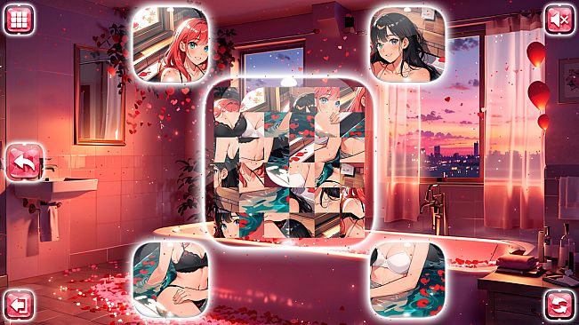 Lovely Anime Puzzle: Valentine