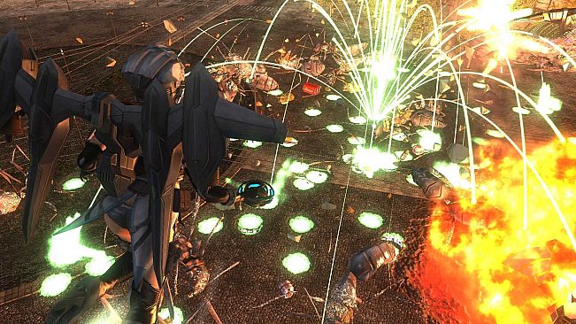 EARTH DEFENSE FORCE 5 - Wing Diver Weapon: Vulcaneer Cracker