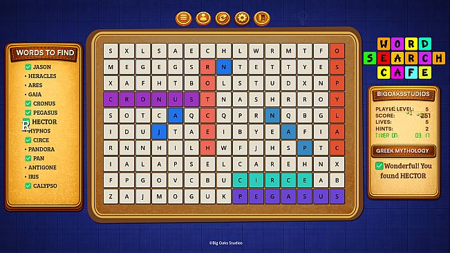Word Search Cafe