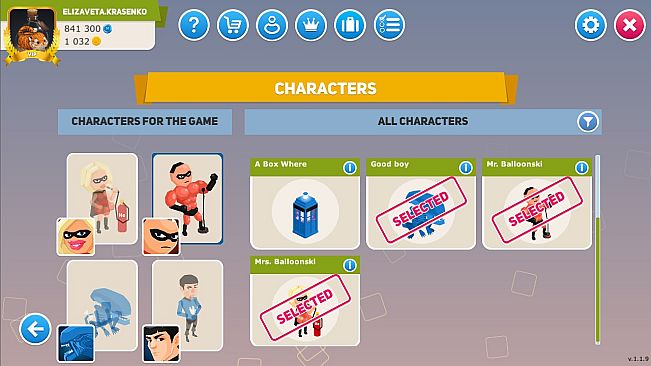 Business tour. Crazy Heroes: Mr. and Mrs. Balloonski