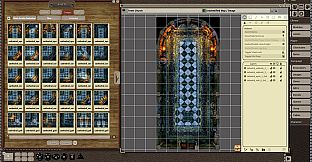 Fantasy Grounds - Black Scrolls Cathedral (Map Tiles Pack)