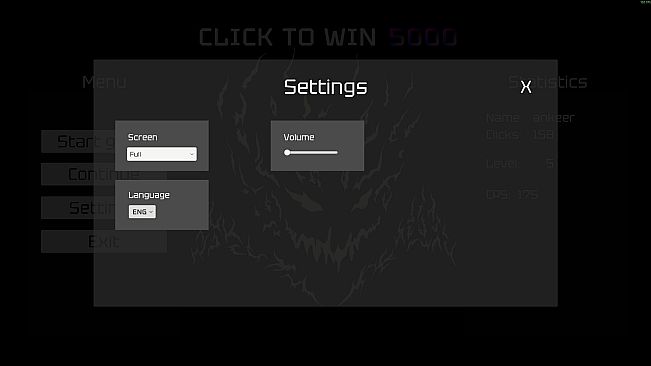 Click to win 5000 achievement