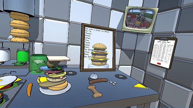 Blue Box Game: BurgerGame