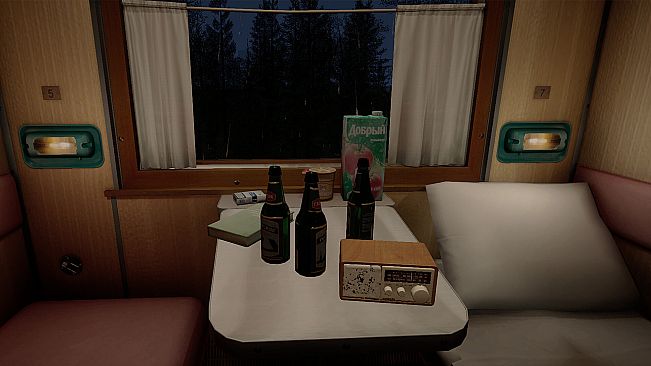 Russian Train Trip 3 - beer on the train