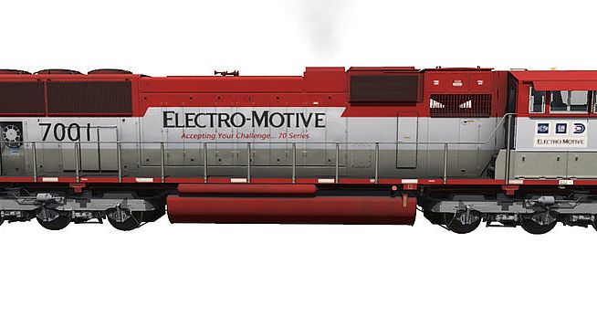 Trainz Plus DLC - EMD SD70M Demonstrator 1