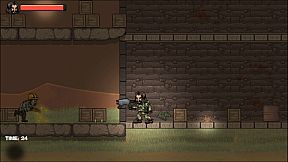 Zombies Desert and Guns