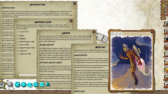 Fantasy Grounds - Pulp Gear Toolkit (Savage Worlds)