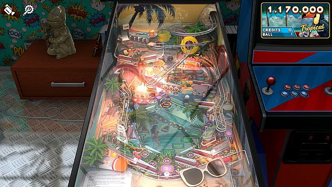 Zaccaria Pinball - Tropical Deluxe Pinball Table