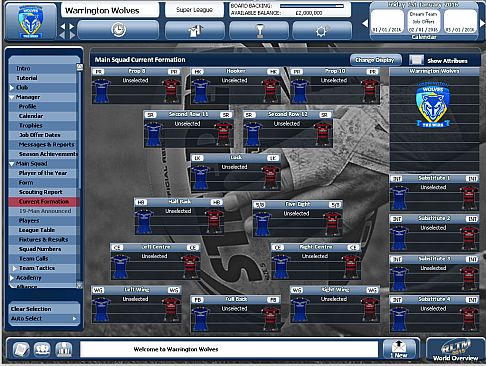 Rugby League Team Manager 2015