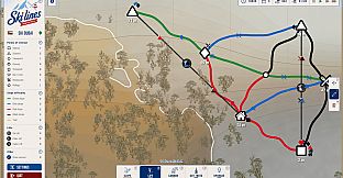 Ski Lines: Trail Map