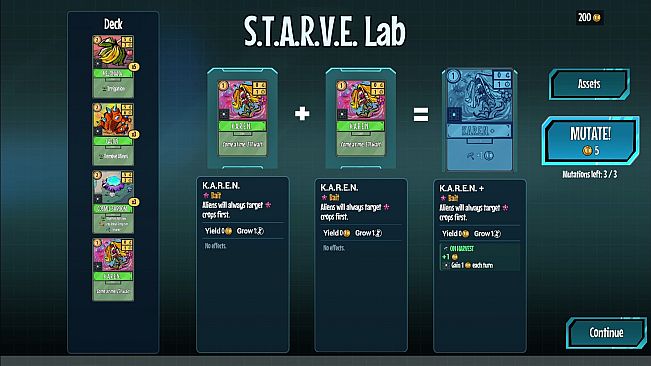 S.T.A.R.V.E.: Farming Roguelike Deckbuilder