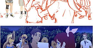 Band Camp Boyfriend Digital Art Book