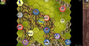 Steam: Rails to Riches - Southwestern France Map