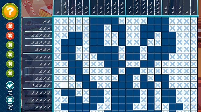 Christmas Griddlers Journey to Santa