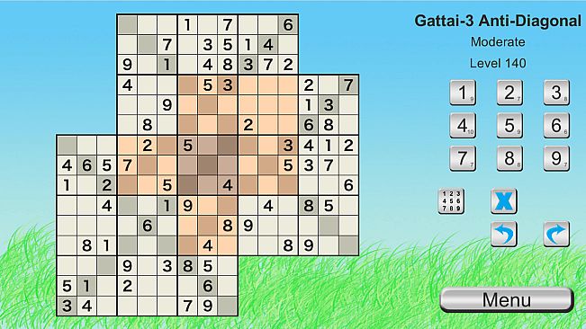 Ultimate Sudoku Collection - Gattai-3 Anti Diagonal Pack