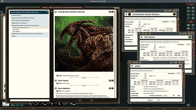 Fantasy Grounds - Death Ship of the Roach Princess