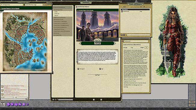 Fantasy Grounds - Pathfinder RPG - Chronicles: Cities of Golarion