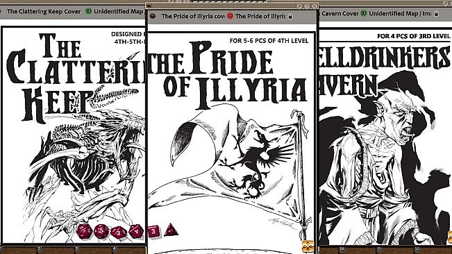 Fantasy Grounds - Warlock Lairs Volume 1 (5E)