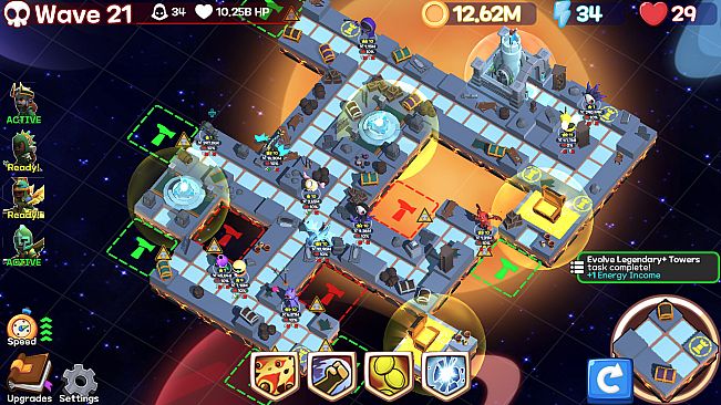 Monster Tiles TD: Tower Wars