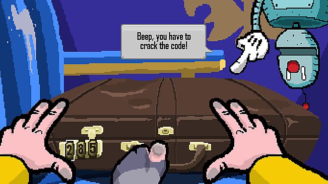 Detective Case and Clown Bot in: The Express Killer