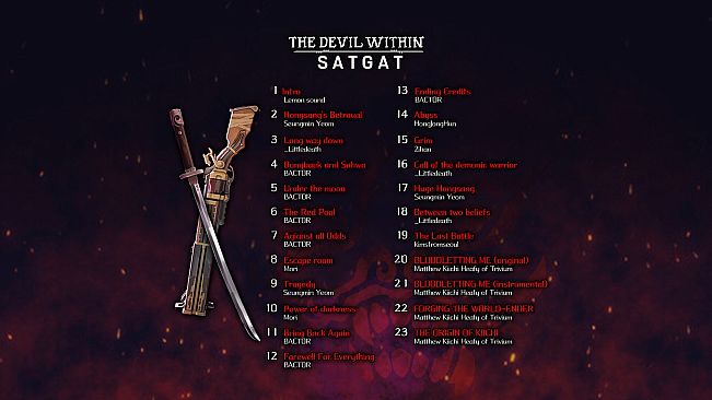 The Devil Within: Satgat Soundtrack