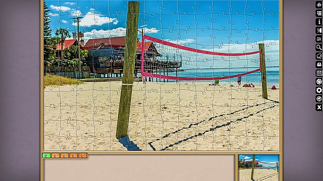 Jigsaw Puzzle Pack - Pixel Puzzles Ultimate: Beach Volleyball