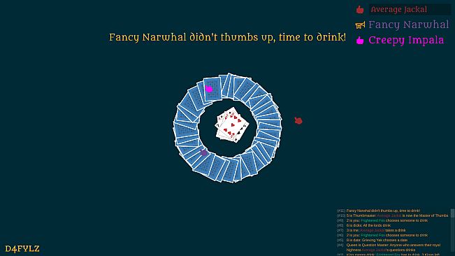 King's Cup: The online multiplayer drinking game