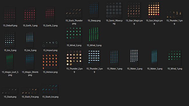 RPG Maker MZ - Pixelated Animations Pack Vol.1