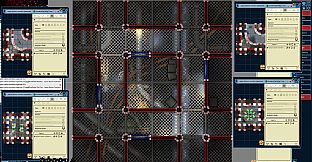 Fantasy Grounds - Starfinder RPG - Flip-Tiles - Space Station Corridors Expansion