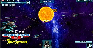 DEFENDER OF EARTH VS THE ALIEN ARMADA