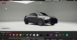 Realistic 3D Car Configurator