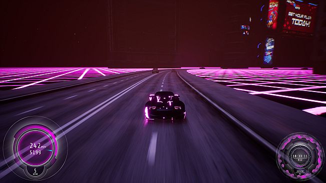 Synthwave Burnout