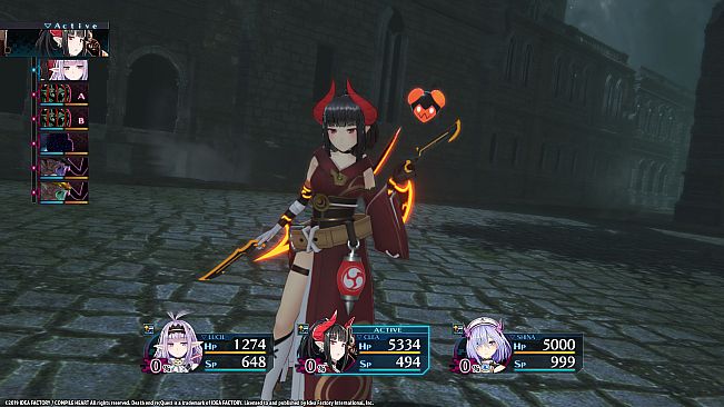 Death end re;Quest Rook's Warrior Set