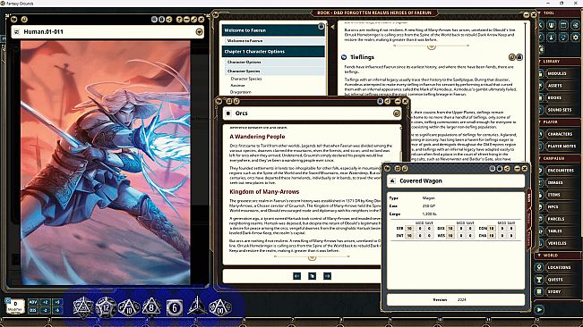 Fantasy Grounds - Dungeons & Dragons Forgotten Realms Heroes of Faerun