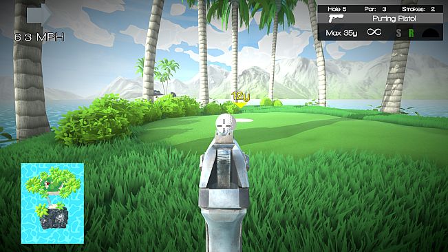 Nice Shot! The Gun Golfing Game