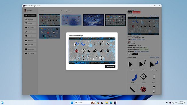 Mouse Pointer Engine