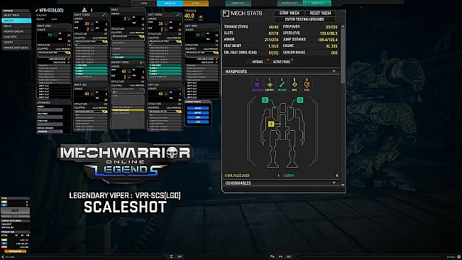 MechWarrior Online - Scaleshot Legendary Mech Pack