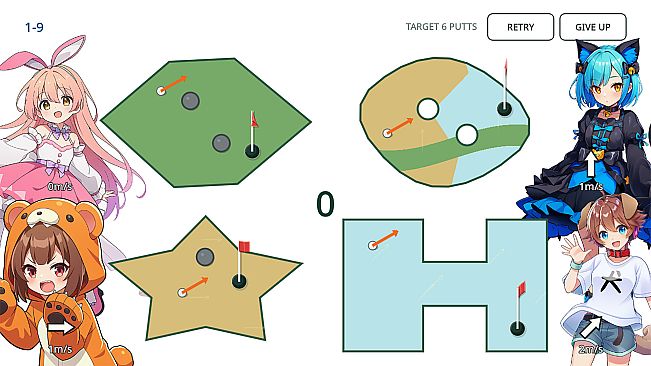 4 SCREENS, 1 PUTT