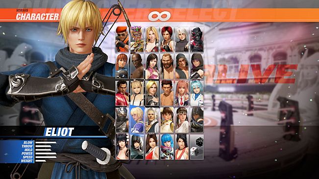 DOA6 Morphing Ninja Costume - Eliot