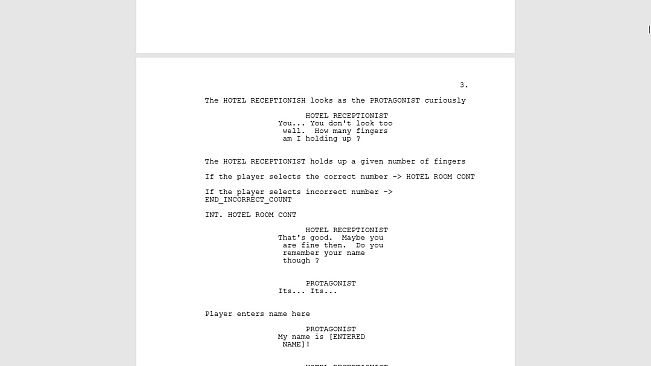 Welcome To... Chichester 2 Script