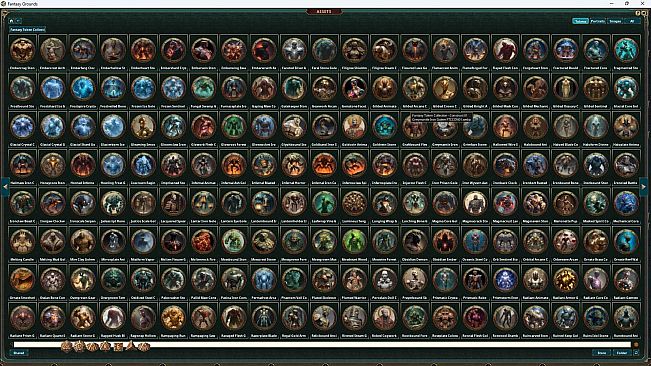 Fantasy Grounds - Fantasy Token Collection - Construct 01