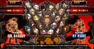 GGXrdR Character Colors Pack