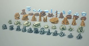 RPG Developer Bakin Stylized Rocks