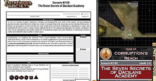 Fantasy Grounds - Pathfinder 2 RPG - Pathfinder Society Scenario #2-09: The Seven Secrets of Dacilane Academy