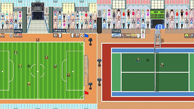 RPG Maker MZ - NEONPIXEL - SPORTS TILESET