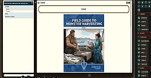 Fantasy Grounds - Field Guide to Monster Harvesting, Vol. 1