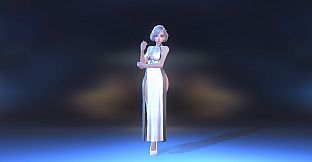 Angel Legion-DLC Cloud Dress (White)