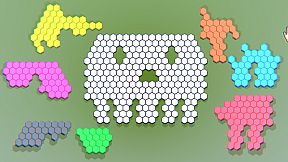 Hexagon Puzzle Blocks