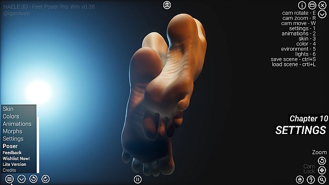 HAELE 3D - Feet Poses Pro - Drawing References