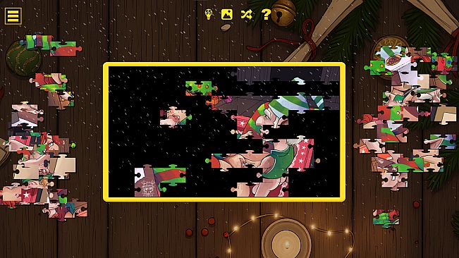 Naughty Christmas Jigsaw